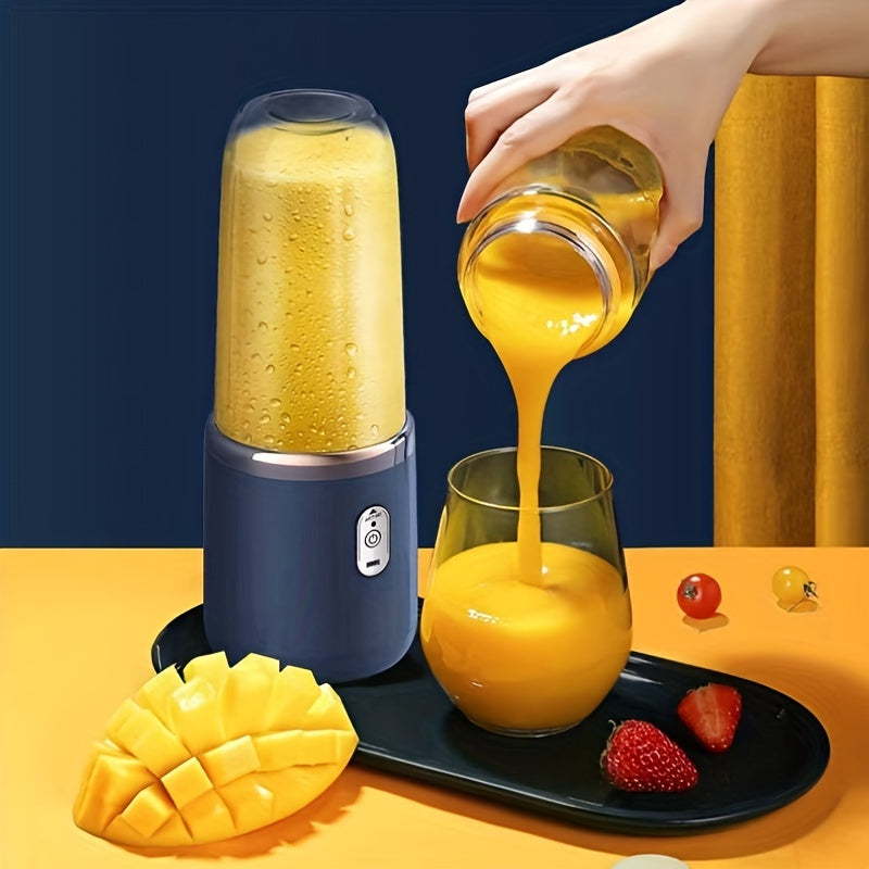 ini Portable Blender with Water Bottle – USB Charging, Easy Clean, 1500mAh Battery