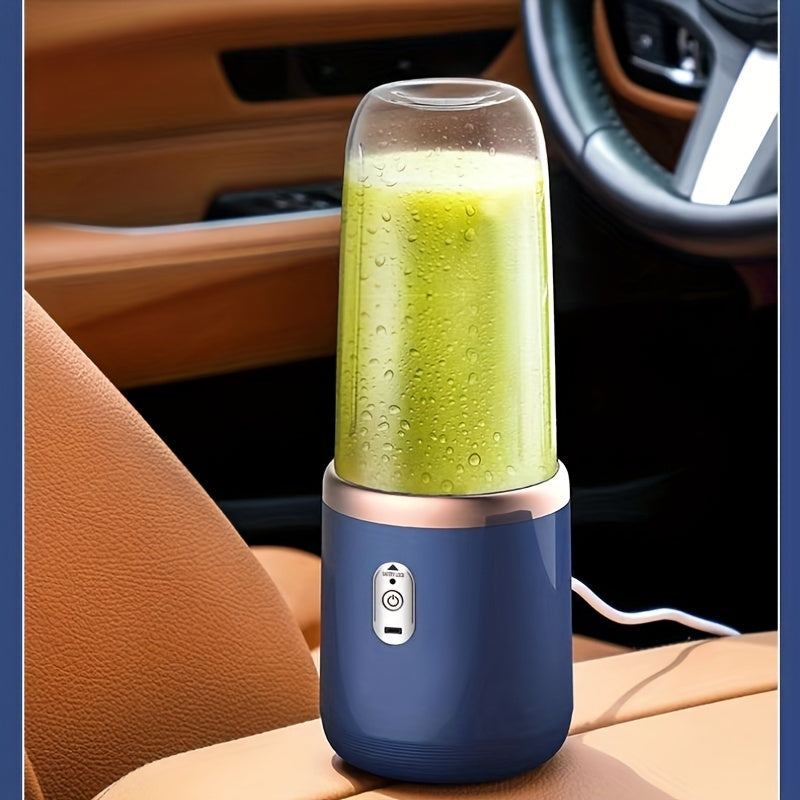 ini Portable Blender with Water Bottle – USB Charging, Easy Clean, 1500mAh Battery